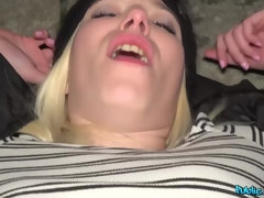 ブロンド, フェラチオ, チェコ, イマラチオ, 指いじり, アウトドア, 公共, オマンコ