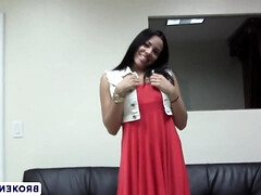 Americano, Mamada, Semen en la boca, Corridas, Latina, Oficina, Pov, Tetas