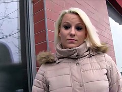 Lucy cant resist an offer for some cash in exchange for sex