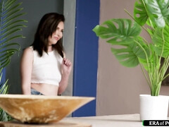 Grosser schwanz, Blasen, Schwanz, Interrassisch, Masturbation, Zierlich, Pornostars, Muschi