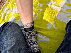 Israeli amateure couple have sex at the forest