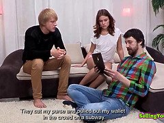 Blasen, Besamung, Gehörnter ehemann, Hardcore, Russisch, Kurzes haar, Ablutschen, Jungendliche (18+)