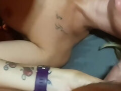 素人, 美人, ブロンド, 巨乳な, 自家製, オナニー, 馬乗り, 剃毛