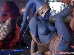 美女, デカチン, デカパイ, フェラチオ, 巨乳な, 面白, ハードコア, Hd