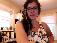 素人, 茶髪の, 淫乱熟女, 一人, ウェブカメラ