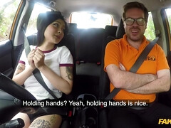 Amateur, Noire, Sucer une bite, Voiture, Éjaculation interne, Léchez, De plein air, Fessée