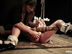 Sadomasochismus, Fesselspiele, Masturbation, Muschi