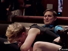 Anal, Bizarre, Bondage, Fétiche, Bâillonner, Groupe, Hd, Lingerie