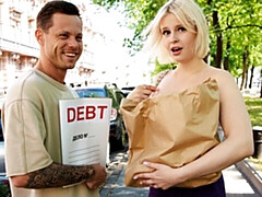 18, デカチン, デカパイ, ブロンド, フェラチオ, ハメ撮り, ガリガリ, ティーン