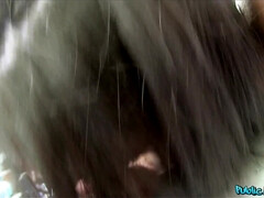 Amateur, Petit ami, Voiture, Tromperie, De plein air, Pov, Public, Chatte