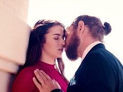 デカ尻, フェラチオ, エロティック, なめる, アウトドア, 現実, ティーン, オッパイの