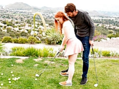 ぽっちゃり, デカ尻, フェラチオ, バック, ハードコア, アウトドア, オマンコ, ティーン