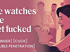 バイセクシャル, カップル, 中出し, エロティック, ゲイ, スインガー, 三人, 妻