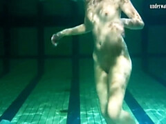 Chica, Tetas grandes, Rubia, Ex novia, Novia, Masturbación, Ruso, Bajo el agua
