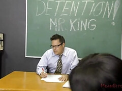 Cul, Noir ébène, Femme dominatrice, Fétiche, Interracial, Esclave, Étudiant, Professeur