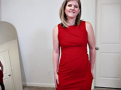 Amateur, Nana, Beauté, Blonde, Lingerie, Masturbation, Mère que j'aimerais baiser, Solo