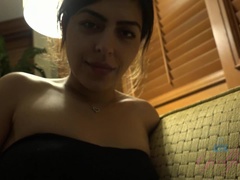 Leie, Blasen, Aufs gesicht abspritzen, Freundin, Pov, Muschi, Abendanzug, Titten