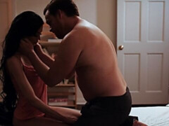 Спальня, Большая жопа, Большой член, Большие сиськи, Минет, Брюнетки, Собачьи, Тощие