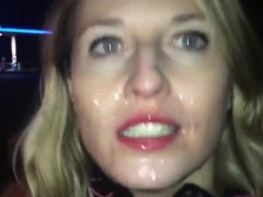 Amateur, Blonde, Tir de sperme, Faciale, Hd, Mère que j'aimerais baiser, Public