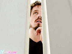 Culo, Rubia, Mamada, Estilo perrito, Peludo, Besar, Adolescente, Voyeur