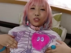 アジア人, デカパイ, ディルド, 日本人, おもちゃ