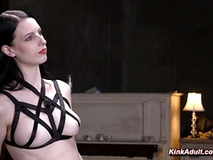 Anal, Bondage domination sadisme masochisme, Bondage, Brunette brune, Fétiche, Bâillonner, Douleur, Esclave