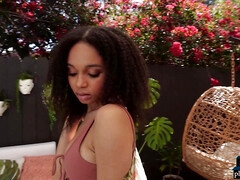 Botas, Ébano, Desnudo, Pequeña, Sexo soft, Solo, Adolescente, Tetas