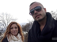 Tchèque, Hd, Argent, Piercing, Pov, Public, Réalité, Rousse roux