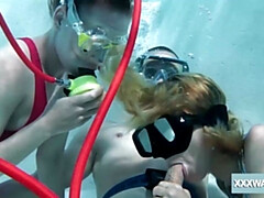 Underwater Show - brunette scene