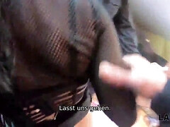 18, フェラチオ, 捕まる, チェコ, お金, ティーン, オッパイの, ヤリマンの