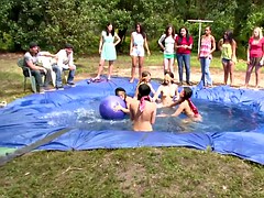 Universiteit, Groep, Lesbisch, Likken