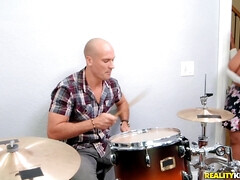 Grosser arsch, Grosser schwanz, Schwarz, Pummelig, Schwanz, Masturbation, Milf, Mutti