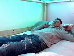 お尻, 美女, 気狂い, なめる, 穴開きパンティ, オマンコ