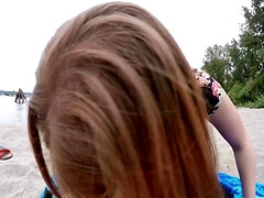 Amateur, Tir de sperme, Français, Fait maison, De plein air, Pov, Rousse roux, Adolescente