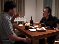 アナル, デカパイ, 茶髪の, チン, 淫乱熟女