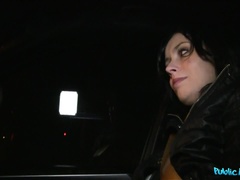 Sexy Hitchhiker Bends Over for Cash