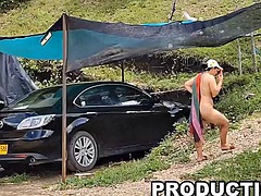 Couple, Pieds, Béant, Hard, Fille latino, Mature, Fête, Nénés