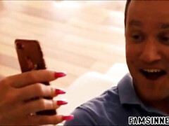 Gros seins, Brunette brune, Famille, Hd, Énorme, Mature, Belle mère, Nénés