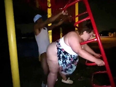 plus-size getting ravaged at the public park
