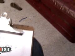 18, デカパイ, フェラチオ, チン, 顔射, 毛深い, 手コキする, Hd