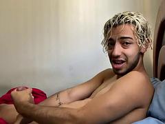 Stroking Thick Uncut Twink Cock - Henry Lynes