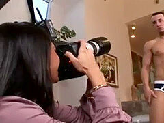 Grosser schwanz, Weibliche domination, Hausfrau, Milf, Monster, Nackt, Orgie, Party