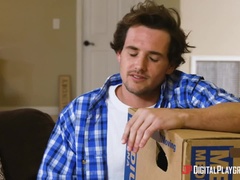 Américain, Cul, Sucer une bite, Éjaculation interne, Queue, Léchez, Seins naturels, Nénés