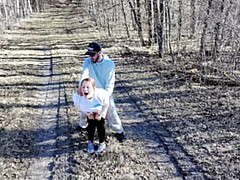 Leie, Spermaladung, Hd, Riesig, Natürlichen titten, Im freien, Öffentlich, Titten