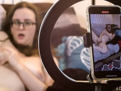 Amateur, Gorda, Mamada, Gorda, Gafas, Pajear, Adolescente, Feo