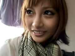 Aziatisch, Grote mammen, Pijpbeurt, Harig, Handbeurt, Japaans