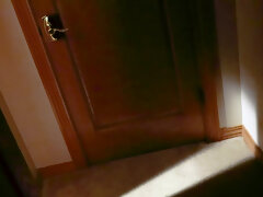 Blasen, Braunhaarige, Paar, Süss, Schmuddelige sprache, Spiele, Küche, Natürlichen titten