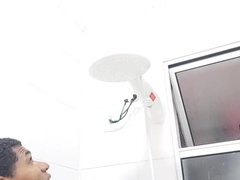 Anal, Culo, Negro, Polla, Pedorrearse, Enorme, Interracial, Ducha
