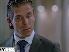 Anal, Blonde, Brunette brune, Faciale, Lingerie, Rousse roux, Chevaucher, Plan cul à trois