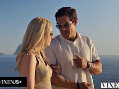 Nana, Grosse bite, Blonde, Sucer une bite, Mignonne, Léchez, Chevaucher